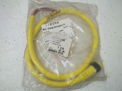 BRAD HARRISON 105002A01F030 MALE STRAIGHT CABLE *NEW IN A BAG*
