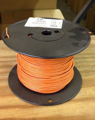 #18 Orange Stranded Copper Electric Wire --500 ft. MTW or TFFN