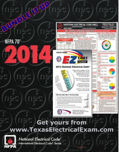 2014 NEC Softbd Book- Electrical Bundle: EZ Tabs, QuickCard &amp; Exam Tab Guide