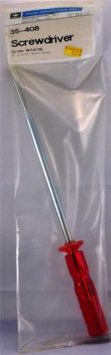 NEW Ideal Industries Screw Holding Screwdriver Round Shank 35-408 8&#034;