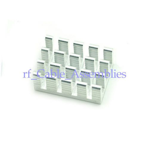 20pcs 19x14x8mm high quality silver slotted aluminum heat sink router computer r for sale