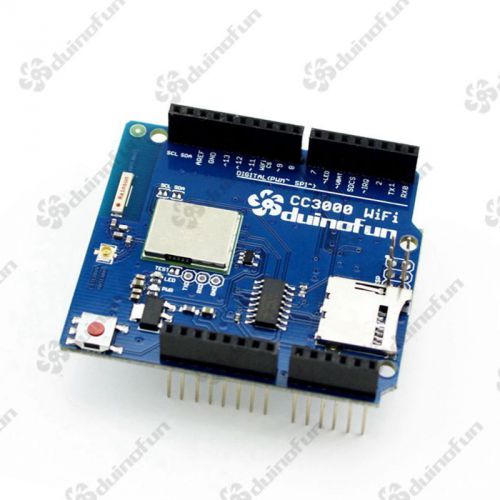 CC3000 WiFi Shield R3 for Arduino with SD slot support Mega 2560