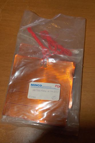 Minco 9132 Flexible Heater- Lot of 5  5&#034; X 5&#034;  7 segments