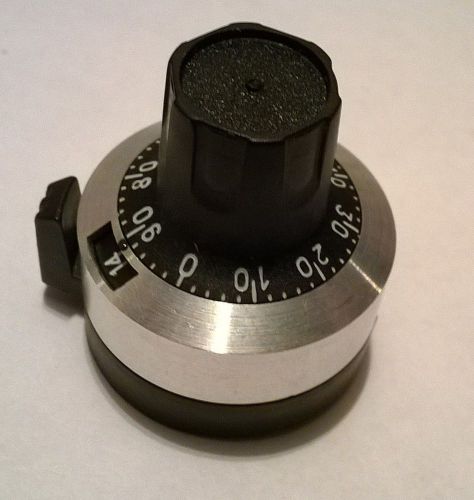 14 turn dial counters knob with brake for potentiometar ATOMS France