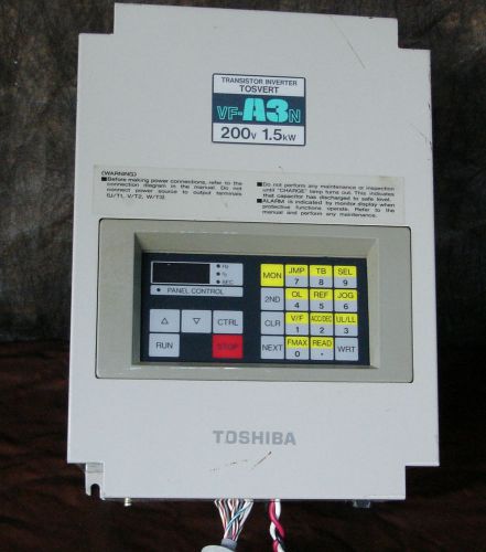 Toshiba transistor inverter vfa3n-2015py-a2, tosvert vf-a3n for sale