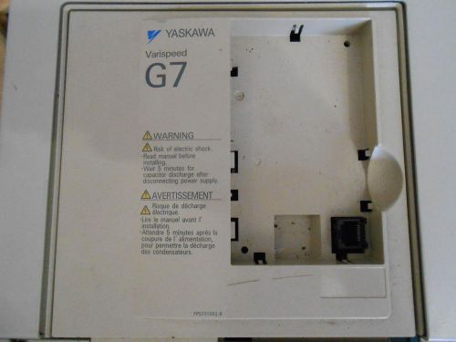 Yaskawa cimr-g7u40550 g7 standard drive, 480v w/ protected chassis for sale