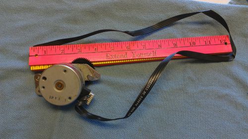 lexmark ibm stepper stepping motor 1213 1 black cable metal gear  lot B