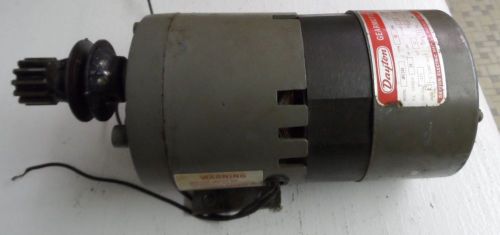 Dayton gear motor 1/10 hp 60rpm 115vac for sale