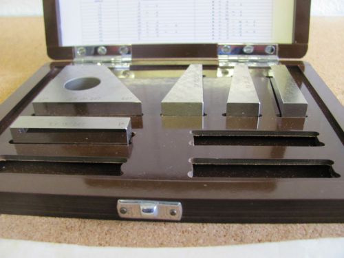 Hilger watts angle gage block set  1 second accuracy for sale