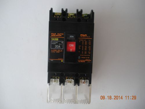 FUJI SA33B 20AMP AUTO CIRCUIT BREAKER 20A