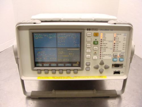 Hp agilent 37718a omniber 718a communications analyzer w/ jitter - as-is, read for sale