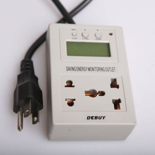 Digital energy evaluation monitor power saving meter socket ac 90-140v 60hz for sale