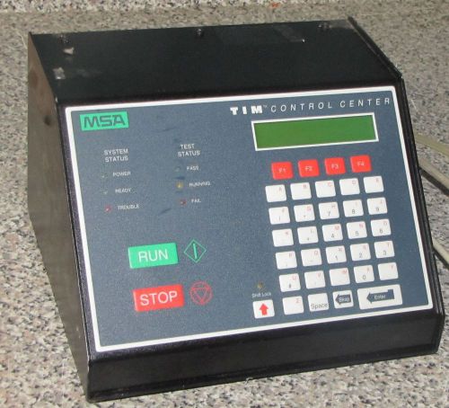 MSA Instrument TIM Control Center V2.OX  #2