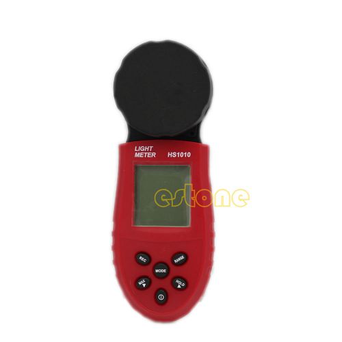 New hs1010 new pocket 200,000 lux lcd digital light meter lux/fc measure tester for sale