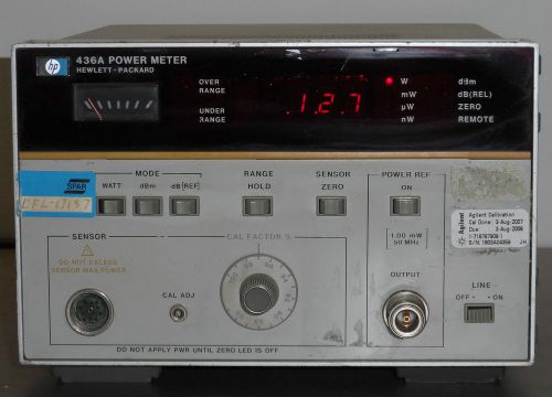 HP Agilent 436A 436 RF Power Meter with Option 022 002