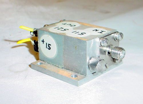UTO 511 RF Power Amplifier SMA connections