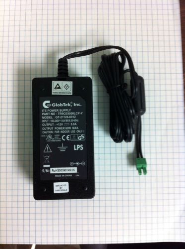12vdc 5 amp power supply  with 2 pin terminal block connector for sale