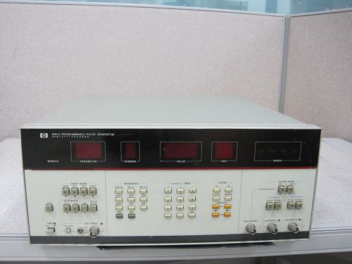 Hp/agilent 8161a 100mhz pulse generator(as-is &amp; just for parts) for sale