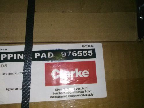 Clarke Black Stripping Pads 18 inch