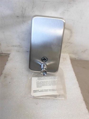 Impact Vertical Stainless Steel Soap Dispenser  4040
