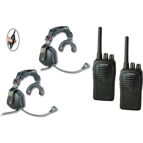 Sc-1000 radio  eartec 2-user two-way radio ultra single inline ptt ussc2000il for sale