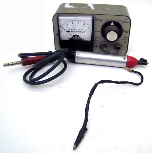 Motorola DC/RF Alignment Meter TEK 7A VINTAGE Radio/Electronics Test Equip