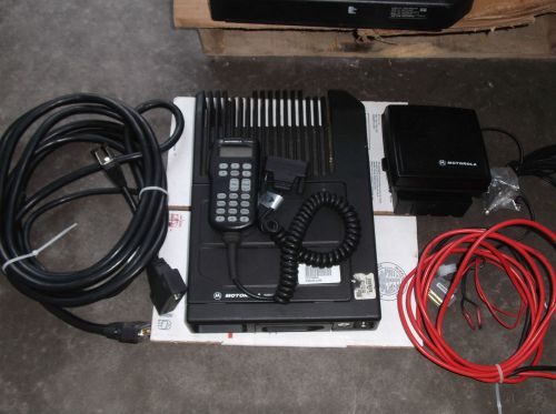 Motorola Spectra ASTRO PLUS P25 APCO-25 Conventional Radio w/ Cables,Speaker,etc