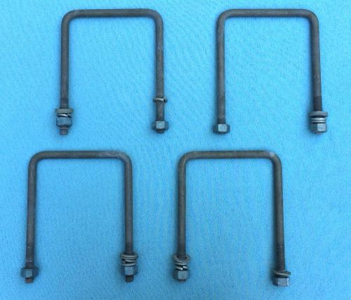 Square bend u bolts with nuts and washers for sale