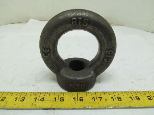 Eye nut standard lifting round eye drop forge carbon steel m30x3.5mm for sale