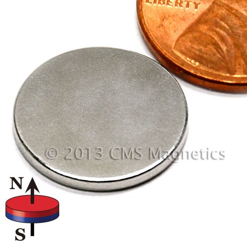 N45 neodymium magnet dia 5/8x1/16&#034; ndfeb rare earth disc magnet 500 pc for sale