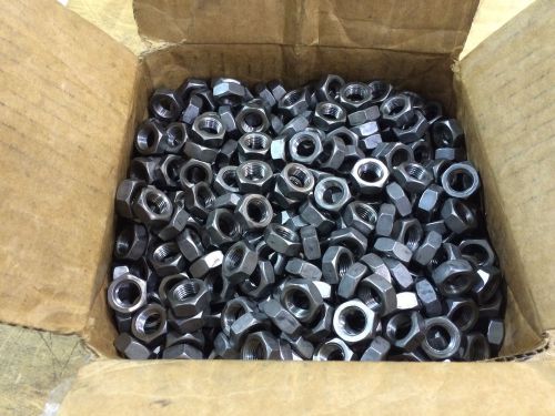 1/2-20 PLAIN FINISH JAM NUTS 1-BOX 500 PCS (FASTENAL #36259)