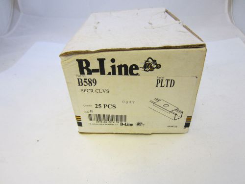 Lot of 25 b-line b589 spacer clevis  p2541eg  ps2627-eg for sale