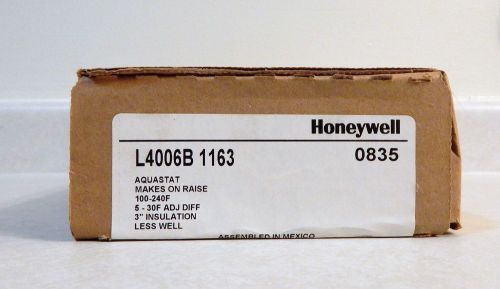Honeywell l4006b1163 aquastat controller for sale