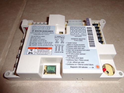 White Rodgers 50A55-843 Universal Integrated Fan Control HSI Systems