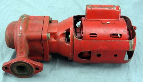 Bell &amp; gossett 102210 series hv cast iron 1/6 horsepower booster circulator pump for sale