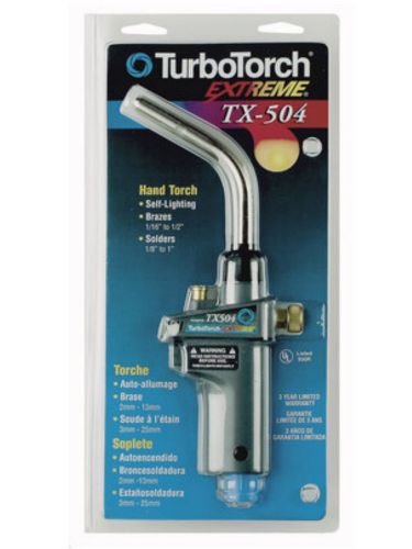 Turbotorch tx504 self lighting extreme hand torch 0386-1293 for sale
