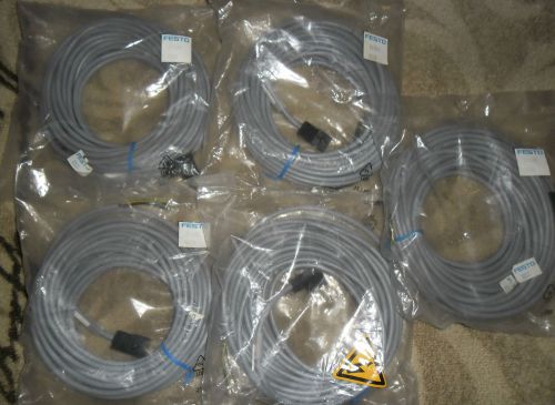 5 Only Festo 193457 KMEB-1-24-10-LED U513 Plug Socket with Cable