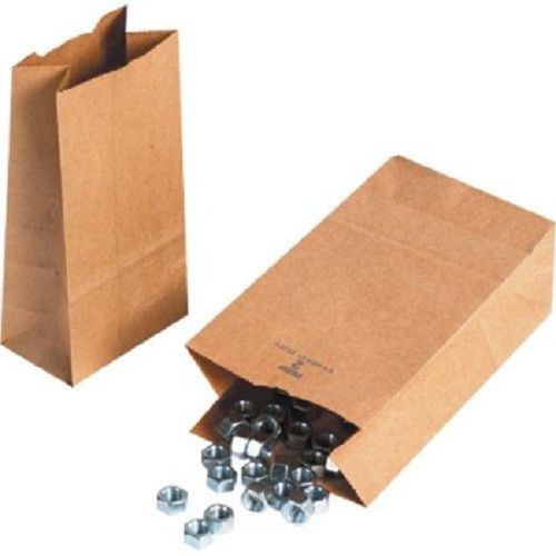 BOX Hardware Bag - 12.44&#034; x 6.13&#034; x 4.15&#034; - Kraft Paper - 1000/Carton - Kraft