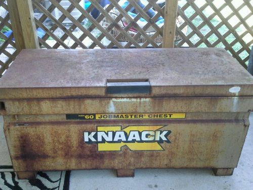 Knaack 60 Jobsite Storage Box 60&#034;x24&#034;x26&#034; JOBMASTER Chest
