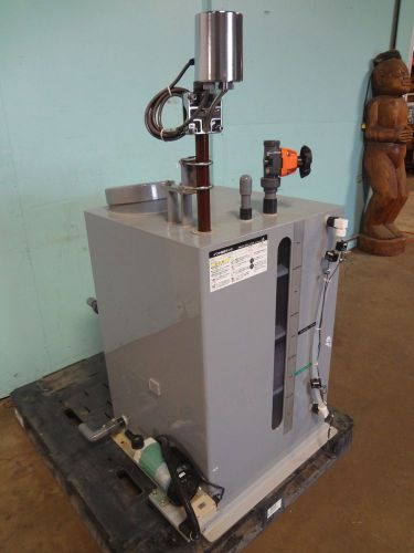 H.d.commercial / industrial &#034;iwaki&#034; cts 300 chemical feeding unit w/ magnet pump for sale