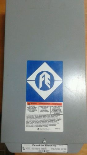 Franklin 2821139310 5 Hp 230/1? delex Control Box, Used