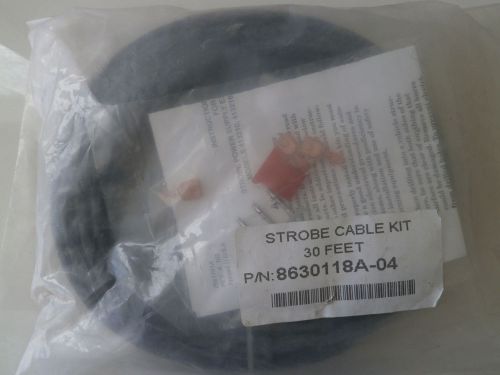 30&#039; STROBE CABLE W/ AMP CONNECTORS Sealed Kit