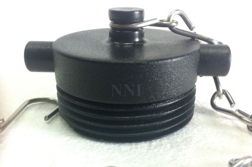 1-1/2&#034; NST Polycarbonate Plug with Chain Fire Hose Hydrant