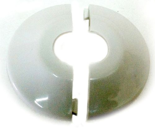 Replacement split fire sprinkler plastic escutcheon white - 1/2&#034; ips for sale