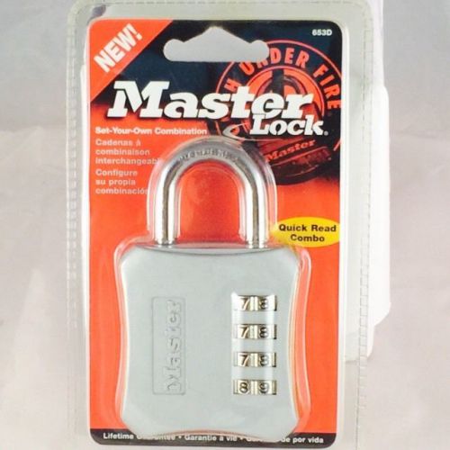 Combination 2-inch Padlock 1-Pack  Colors May Vary Lock Locker Theft prevention