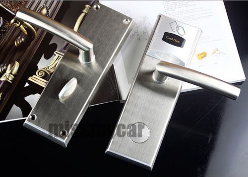 Elegant design rfid card door access control lock +2 backup keys heavy-duty for sale