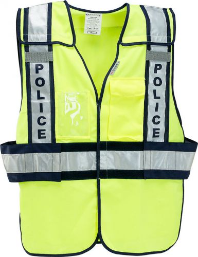 Ansi class 2 public safety vests, police and ems for sale
