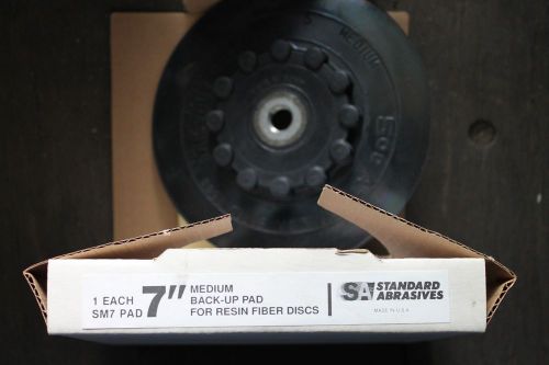 1 new standard abrasives 7&#039;&#039; EZ cool backup pad
