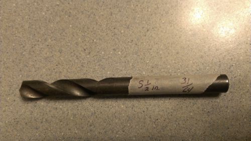 Used 31/64 inch Oil Hole Drill 5.5 inches Long