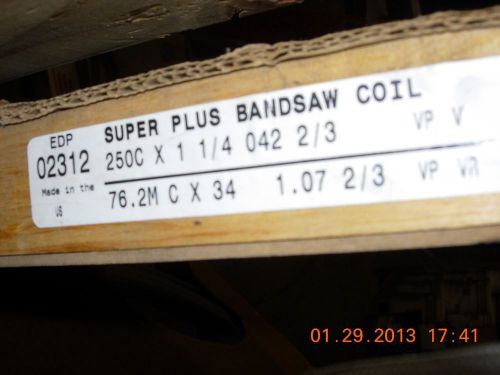 Lenox bandsaw blade coil stock 1 1/4 x .042 2/3 80&#039; for sale